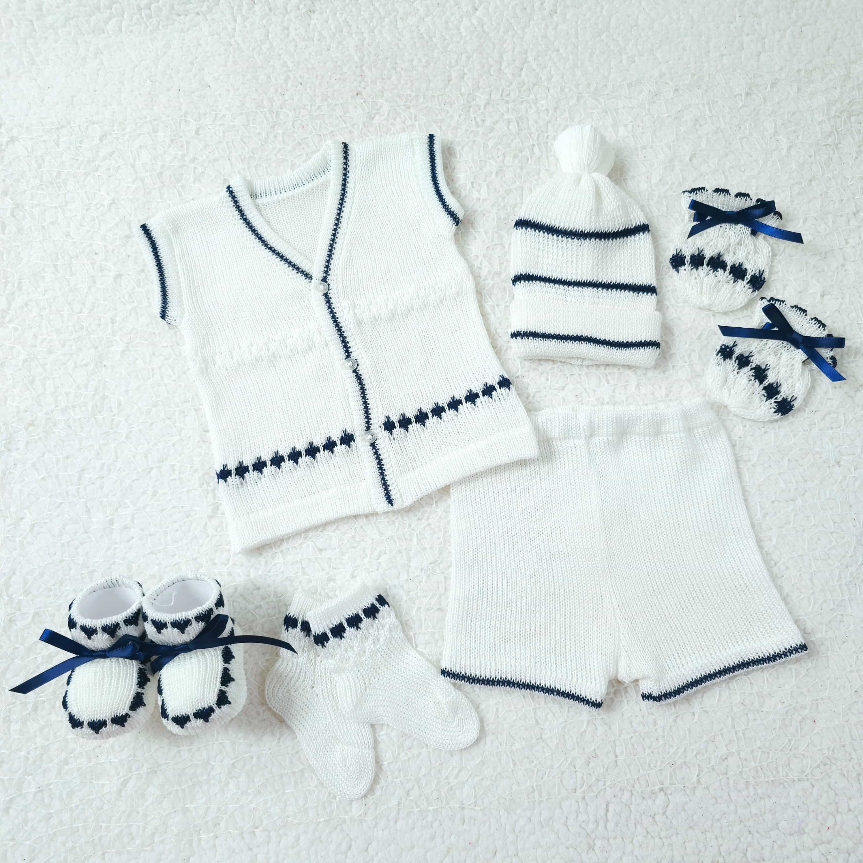 Camisa Blanco/Azul Marino