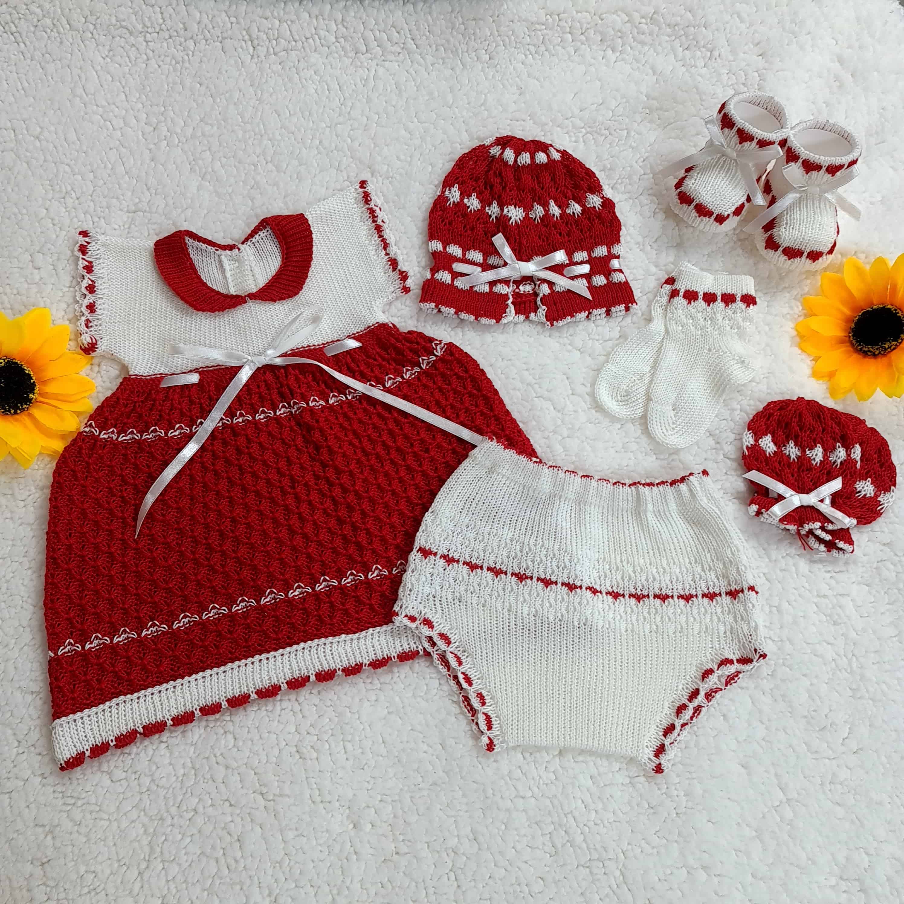 Traje Corazón Rojo/Blanco