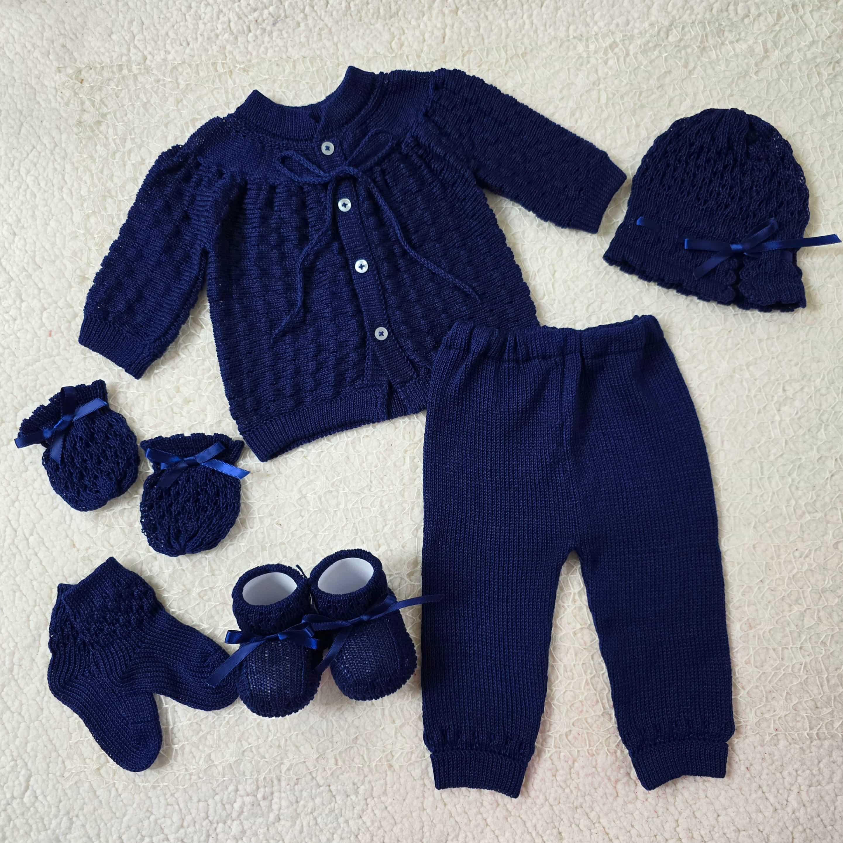 Conjunto Recogido Azul Marino