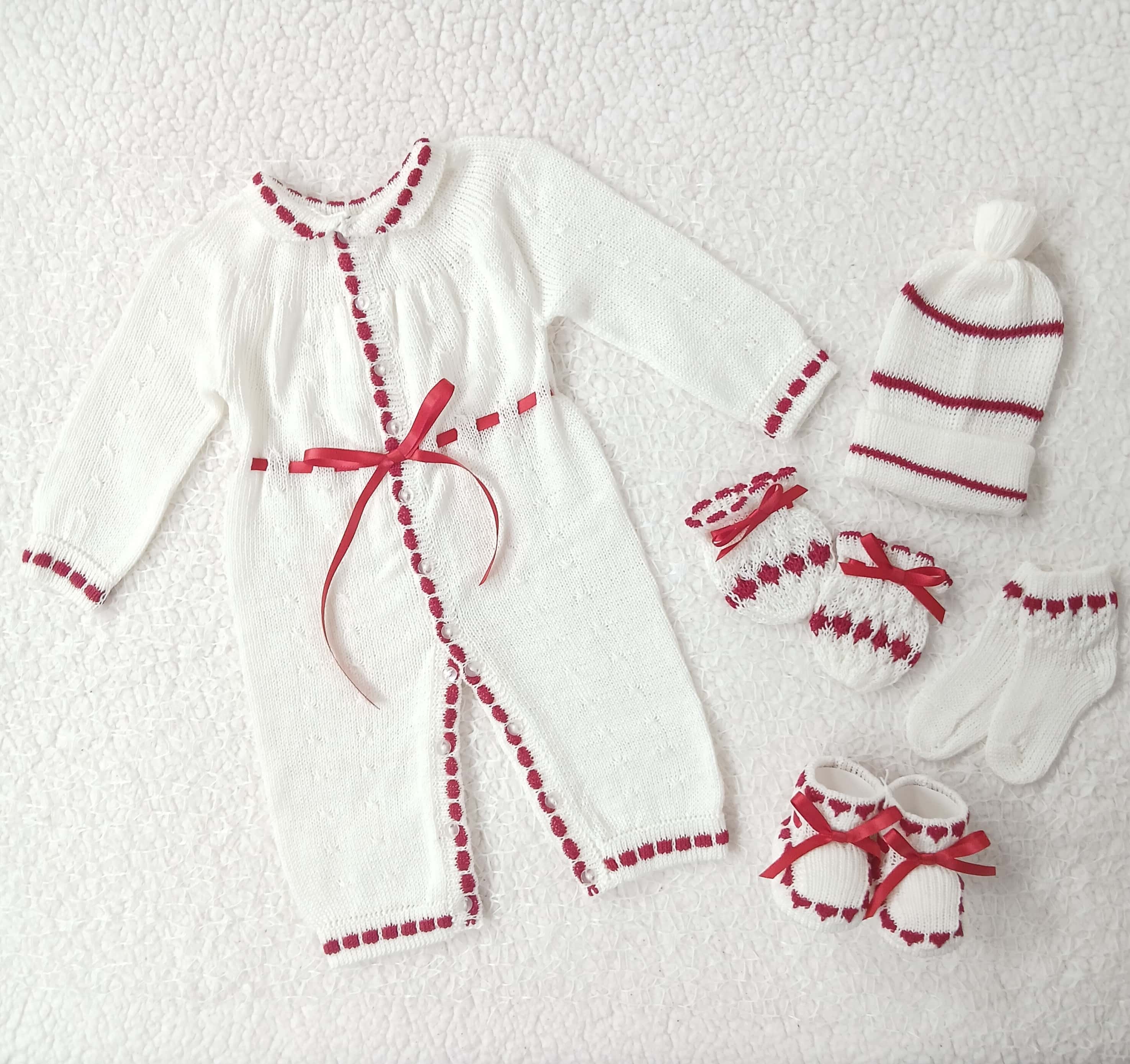 Mameluco Blanco / Rojo