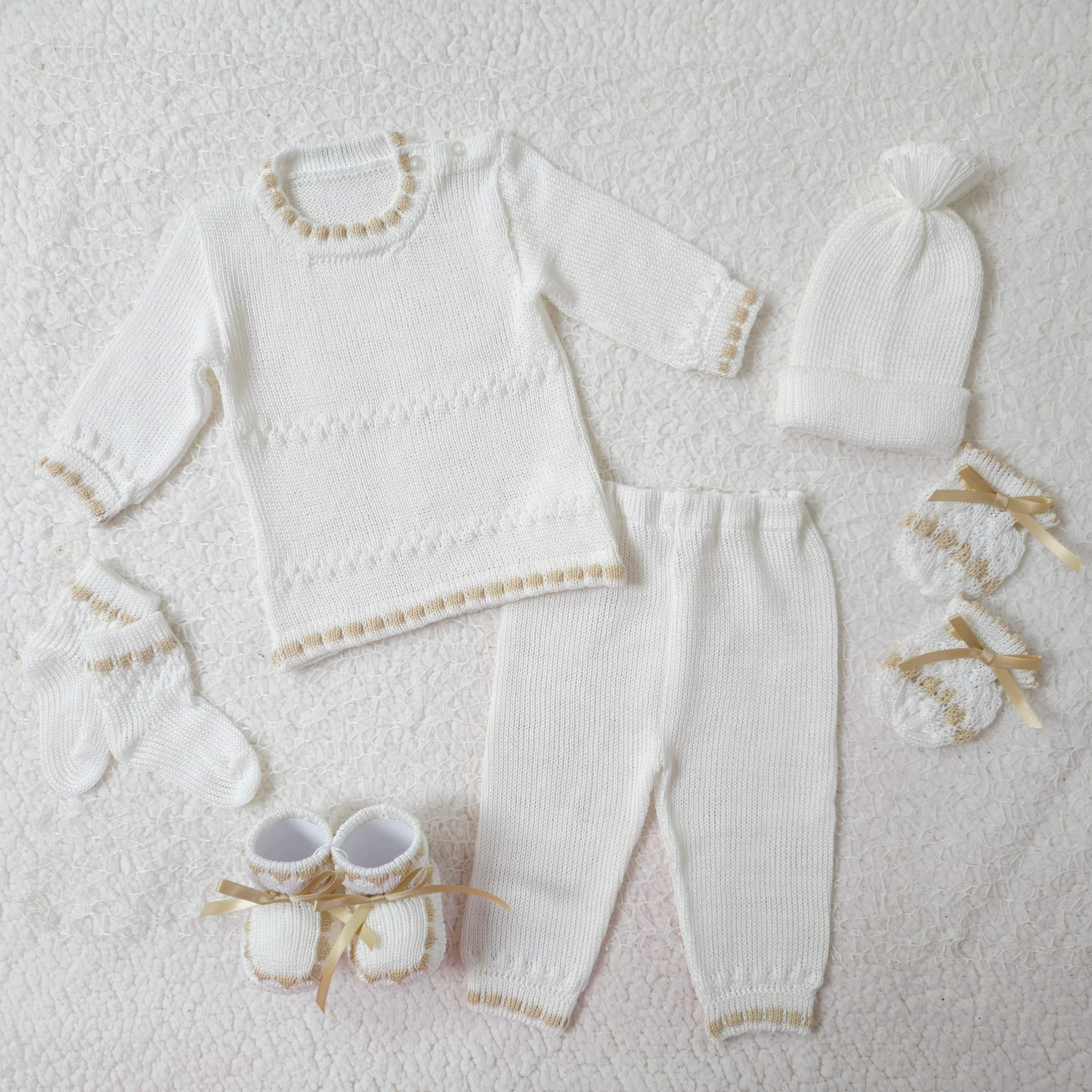 Sweater Blanco/Beige