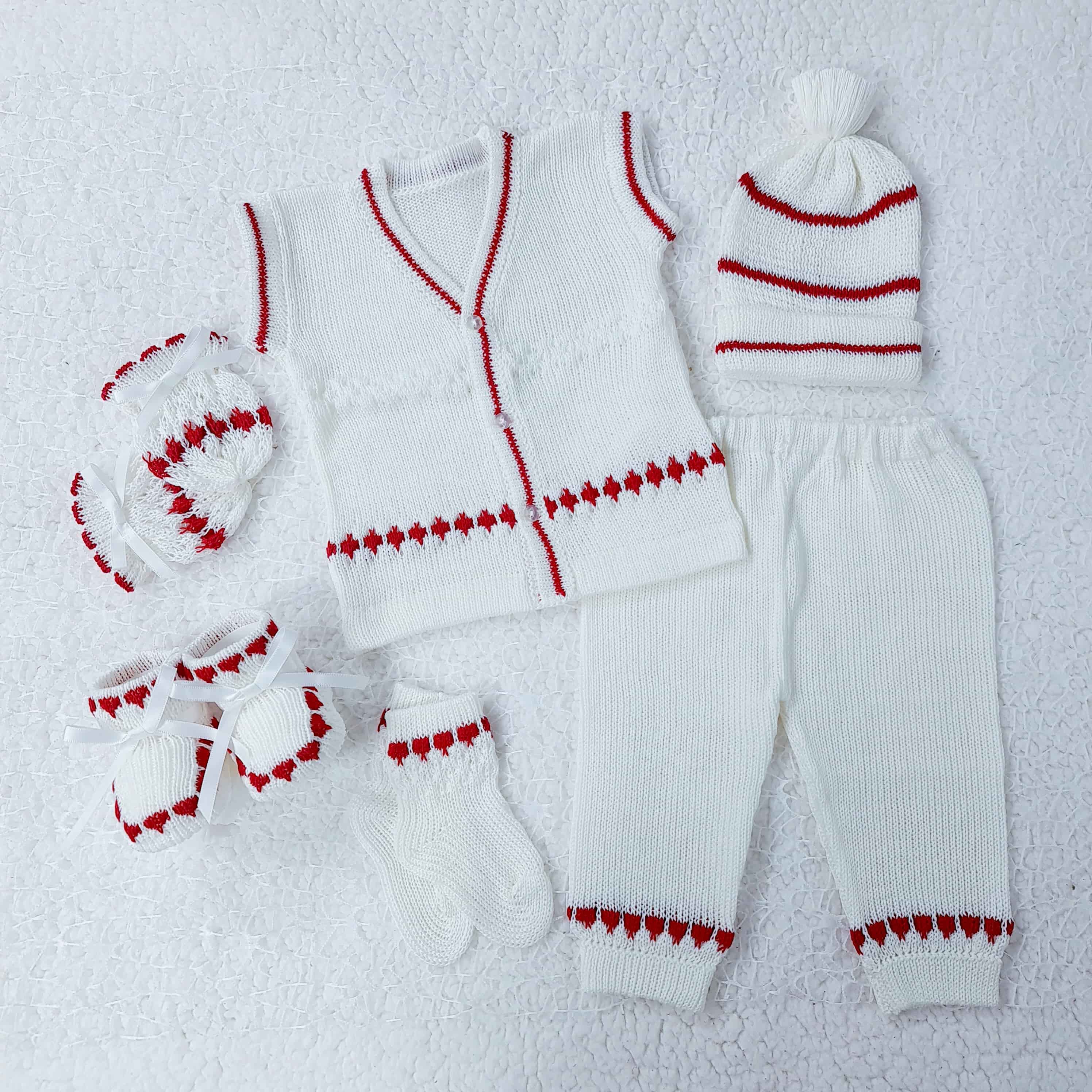 Camisa Blanco/Rojo