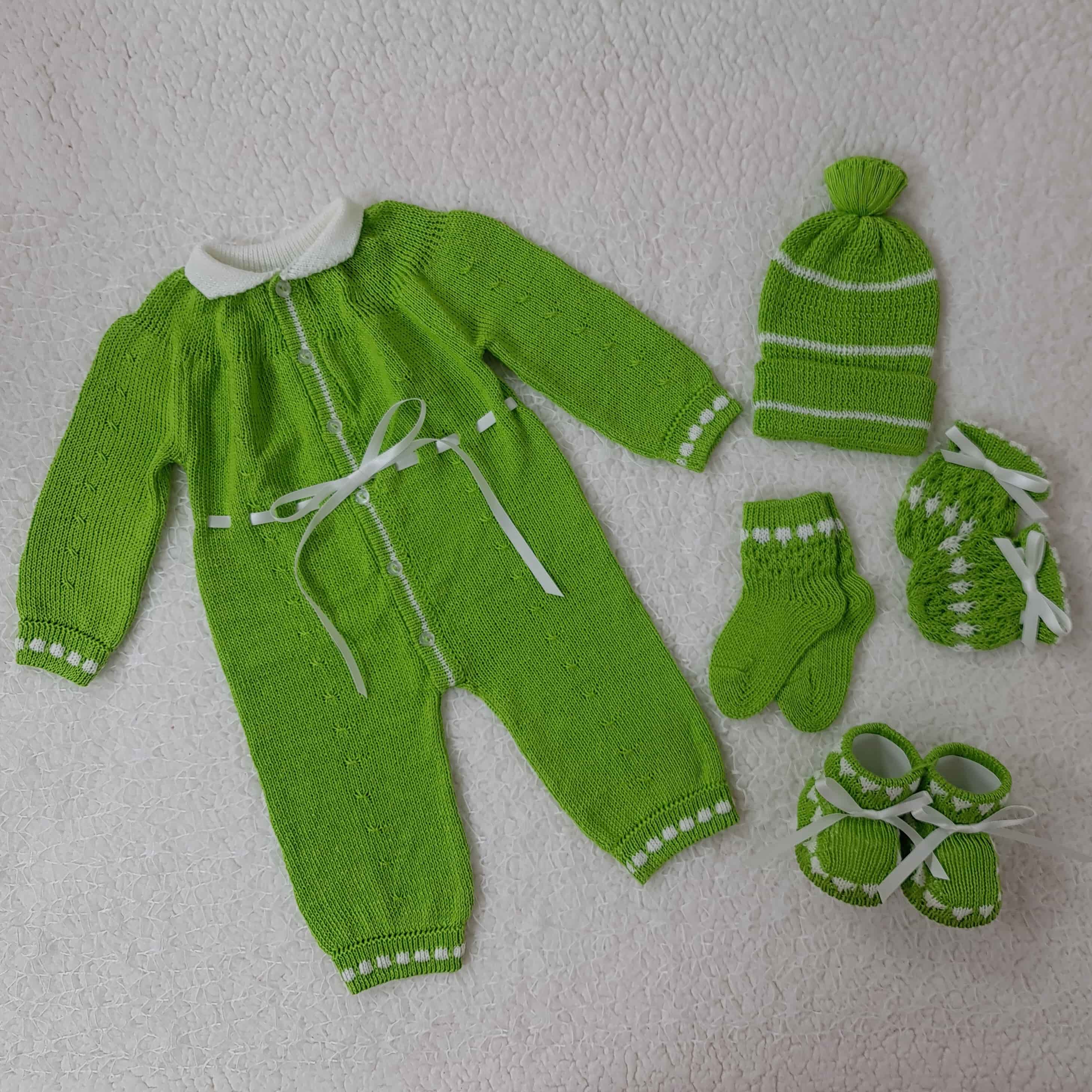 Mameluco Verde Blanco