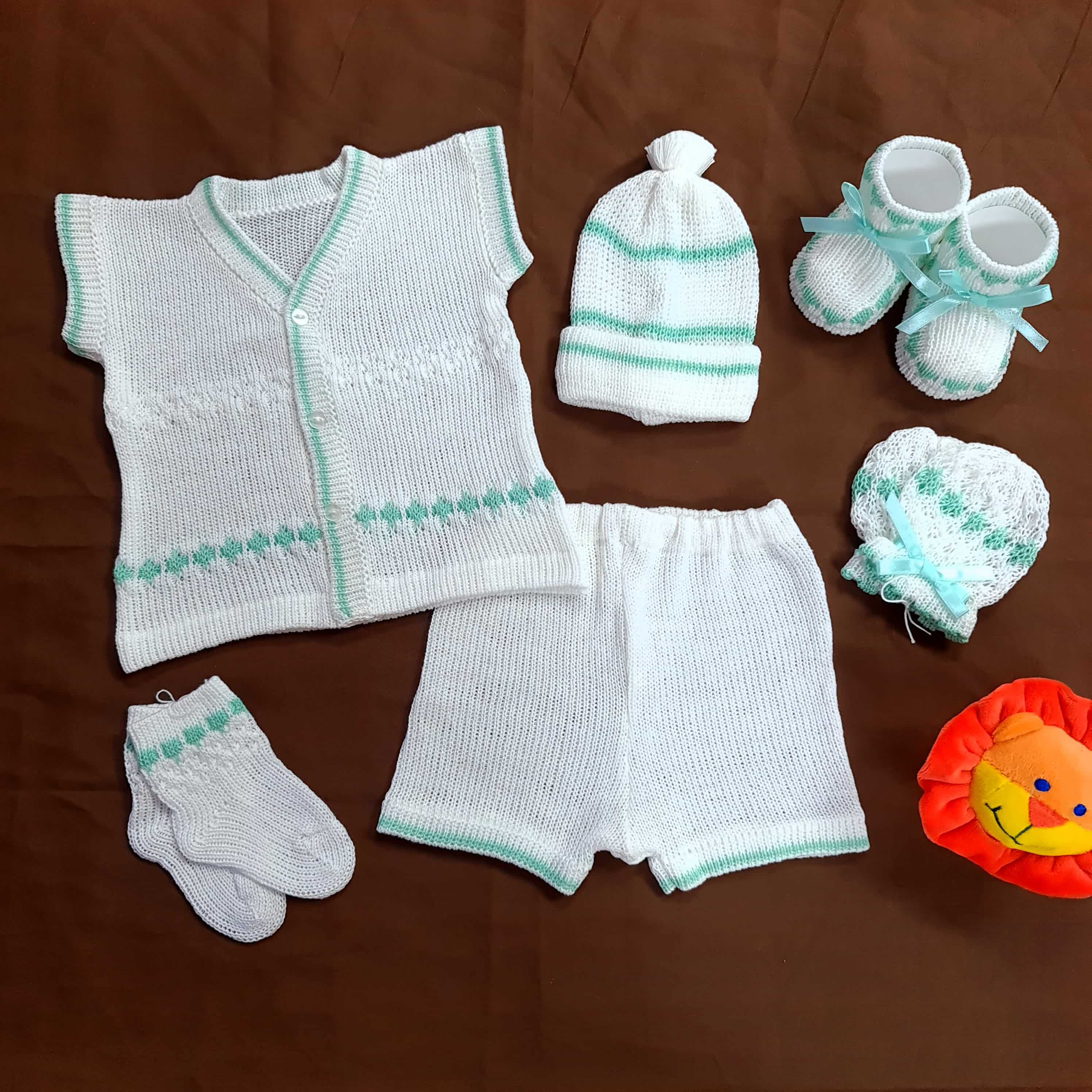Camisa Blanco/Verde Menta