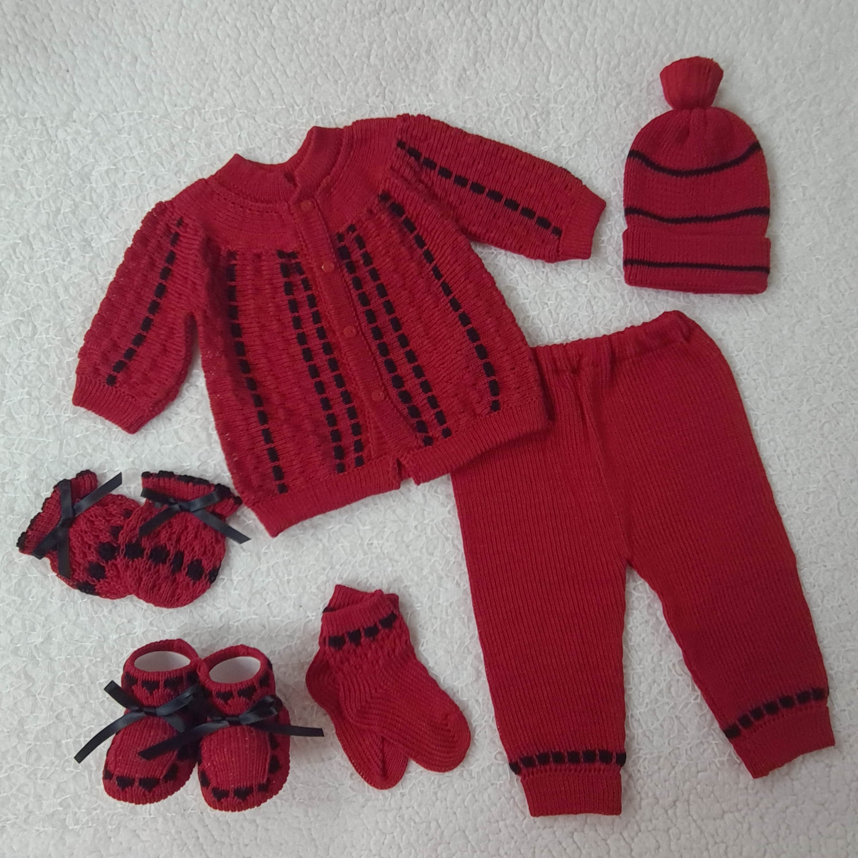 Conjunto Recogido Rojo/Negro