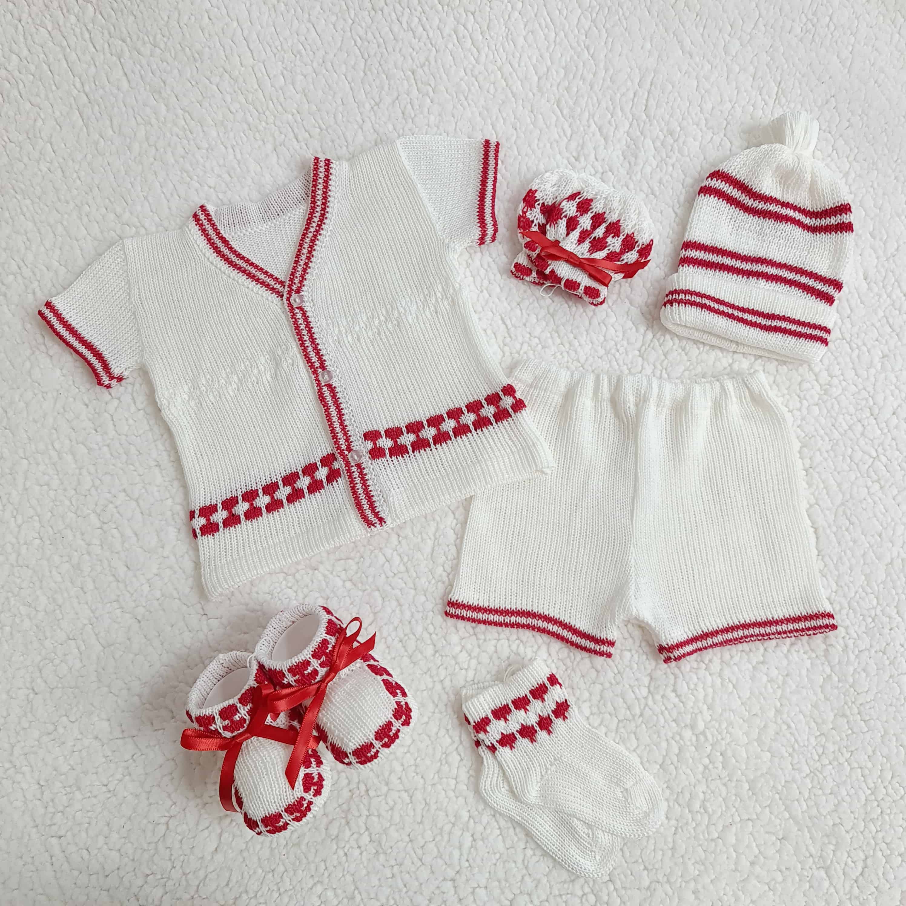 Camisa Blanco/Doble Rojo