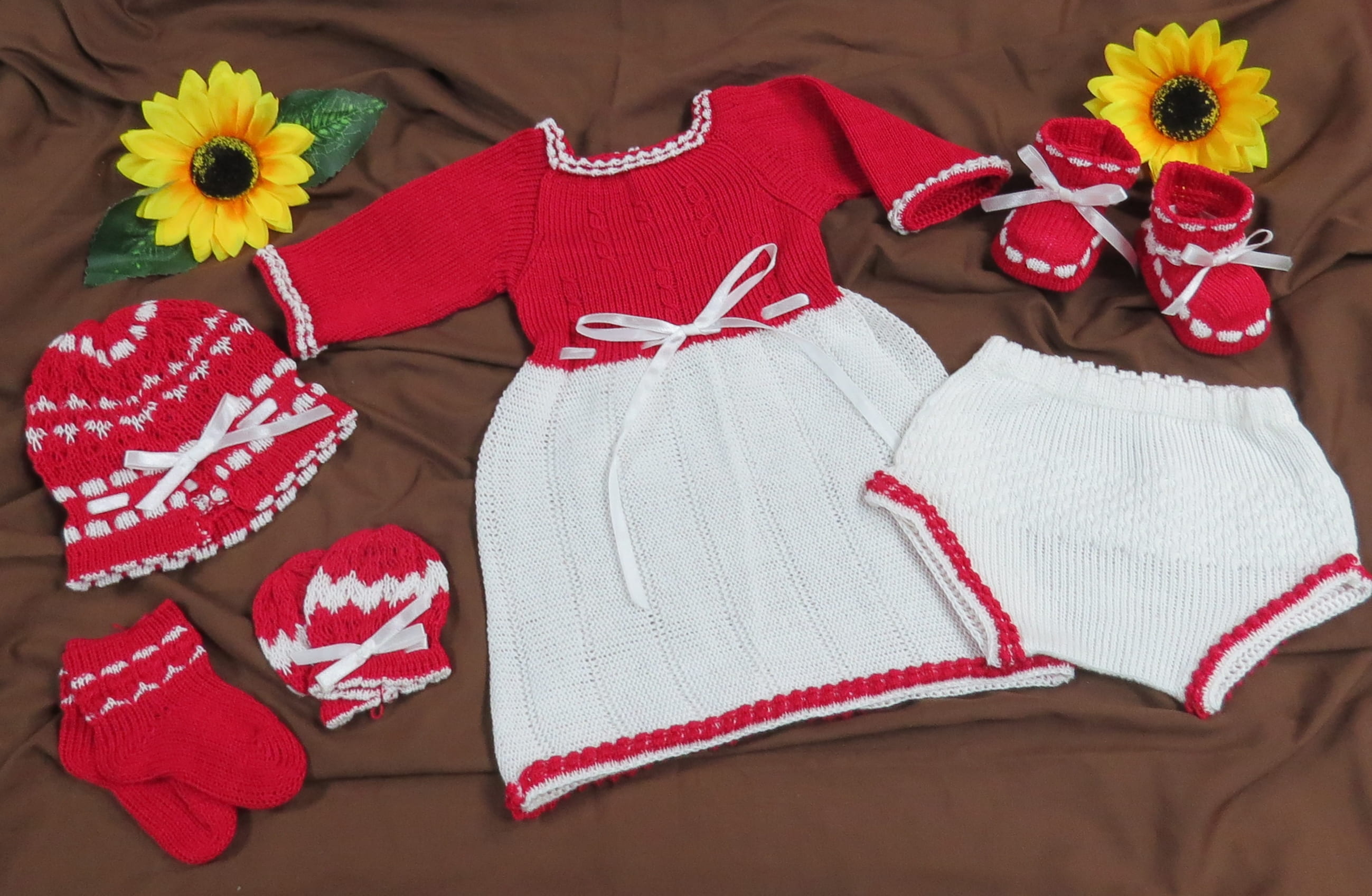 Traje Emperatriz Rojo/Blanco