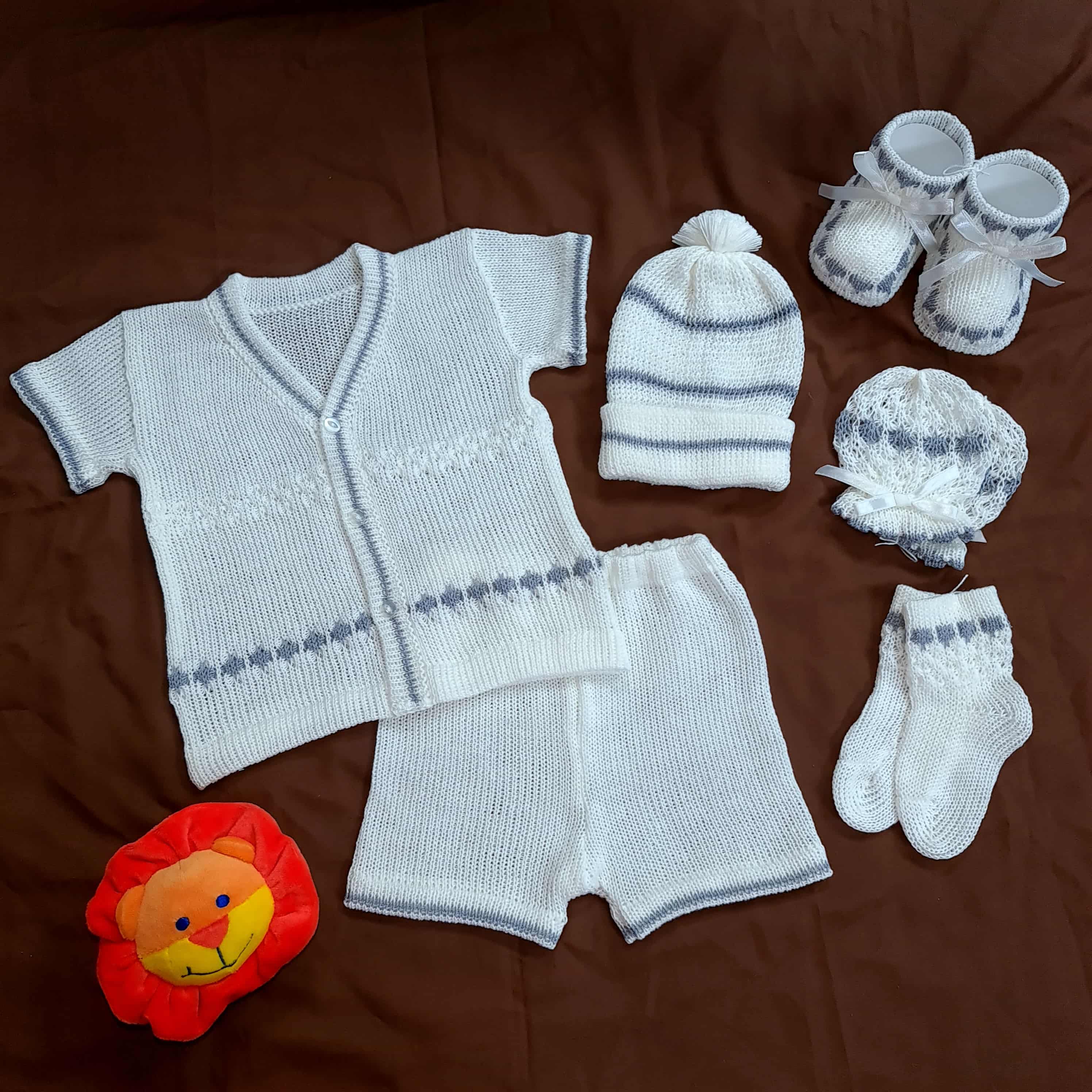 Camisa Blanco/Gris