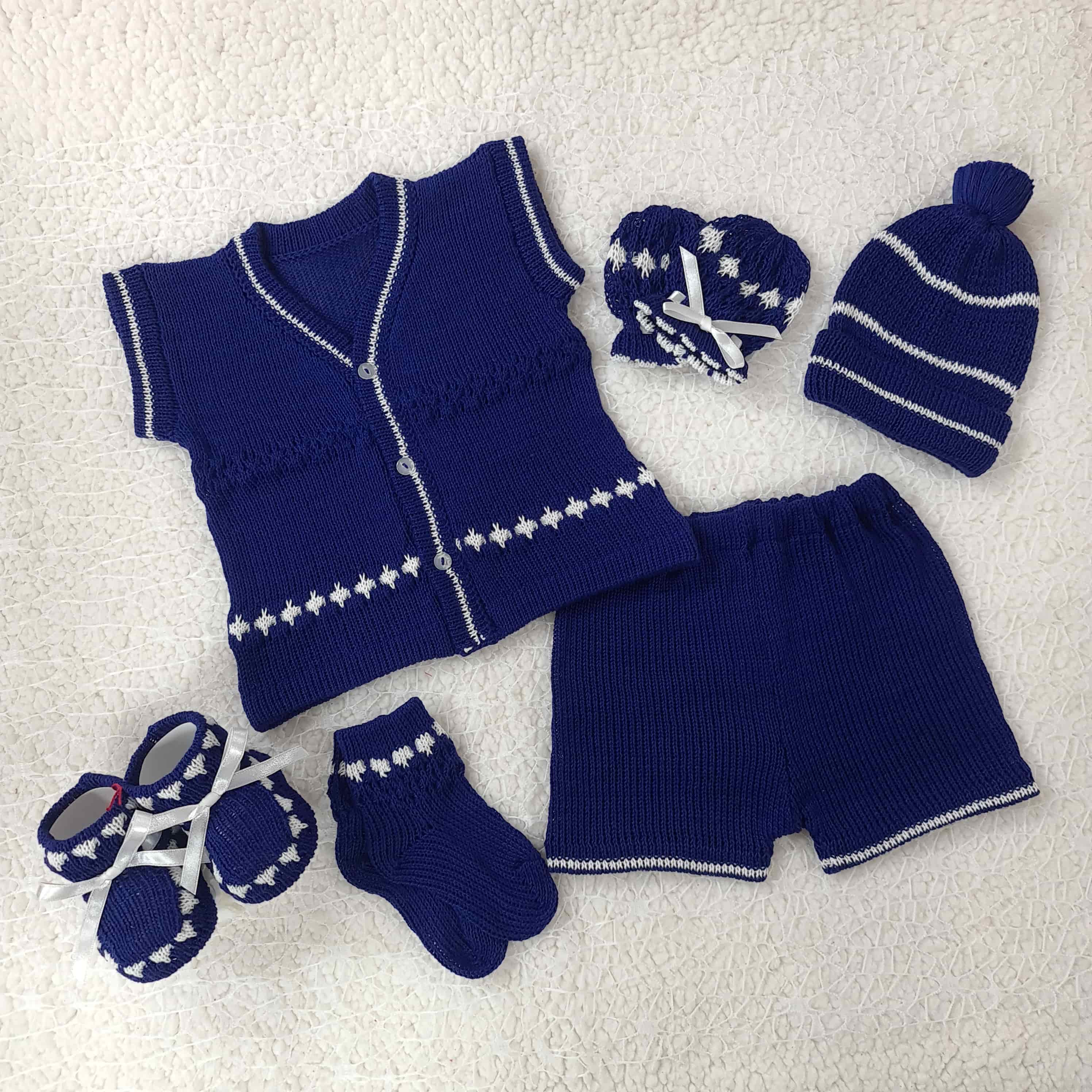 Camisa Azul Marino/Blanco