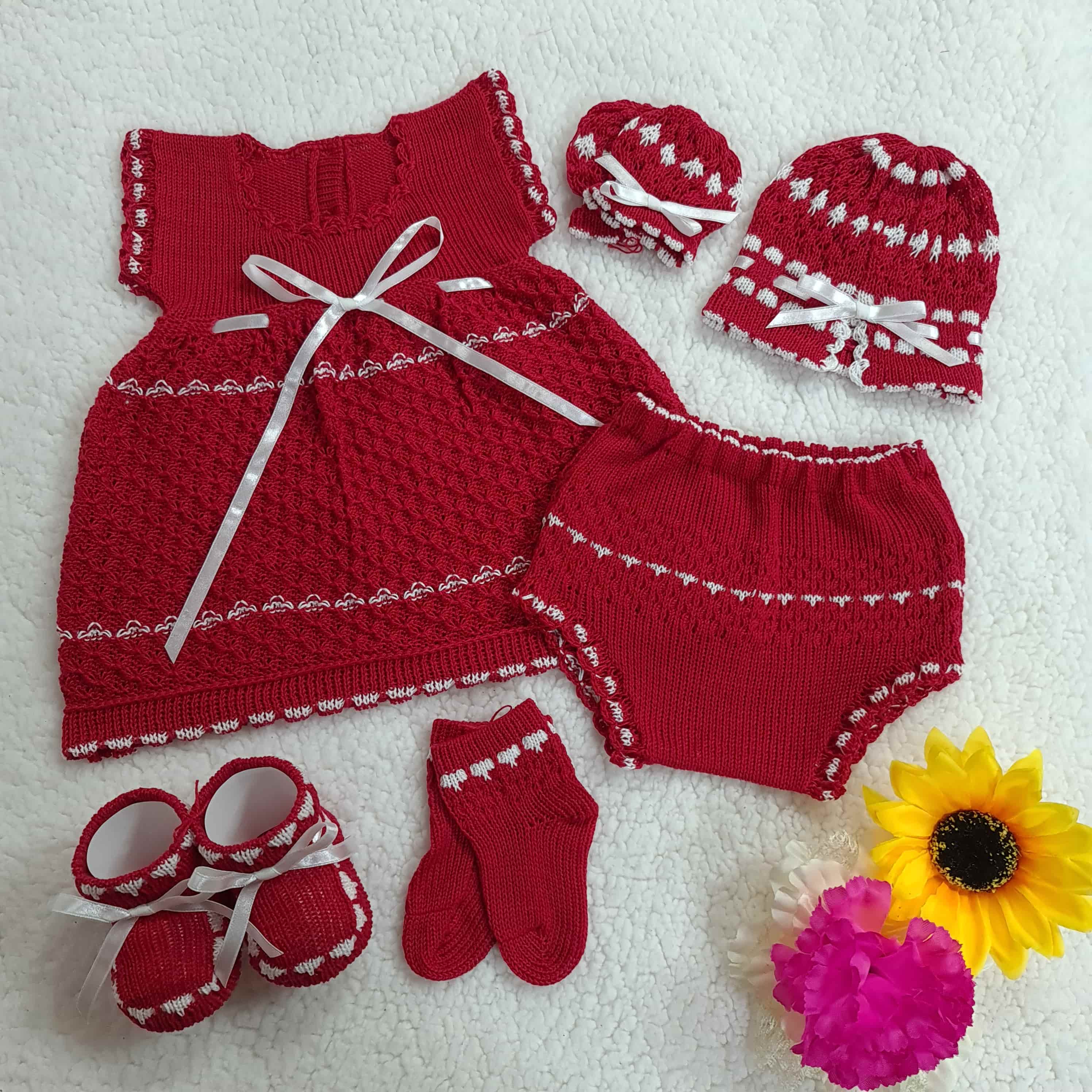 Traje Rojo/Blanco