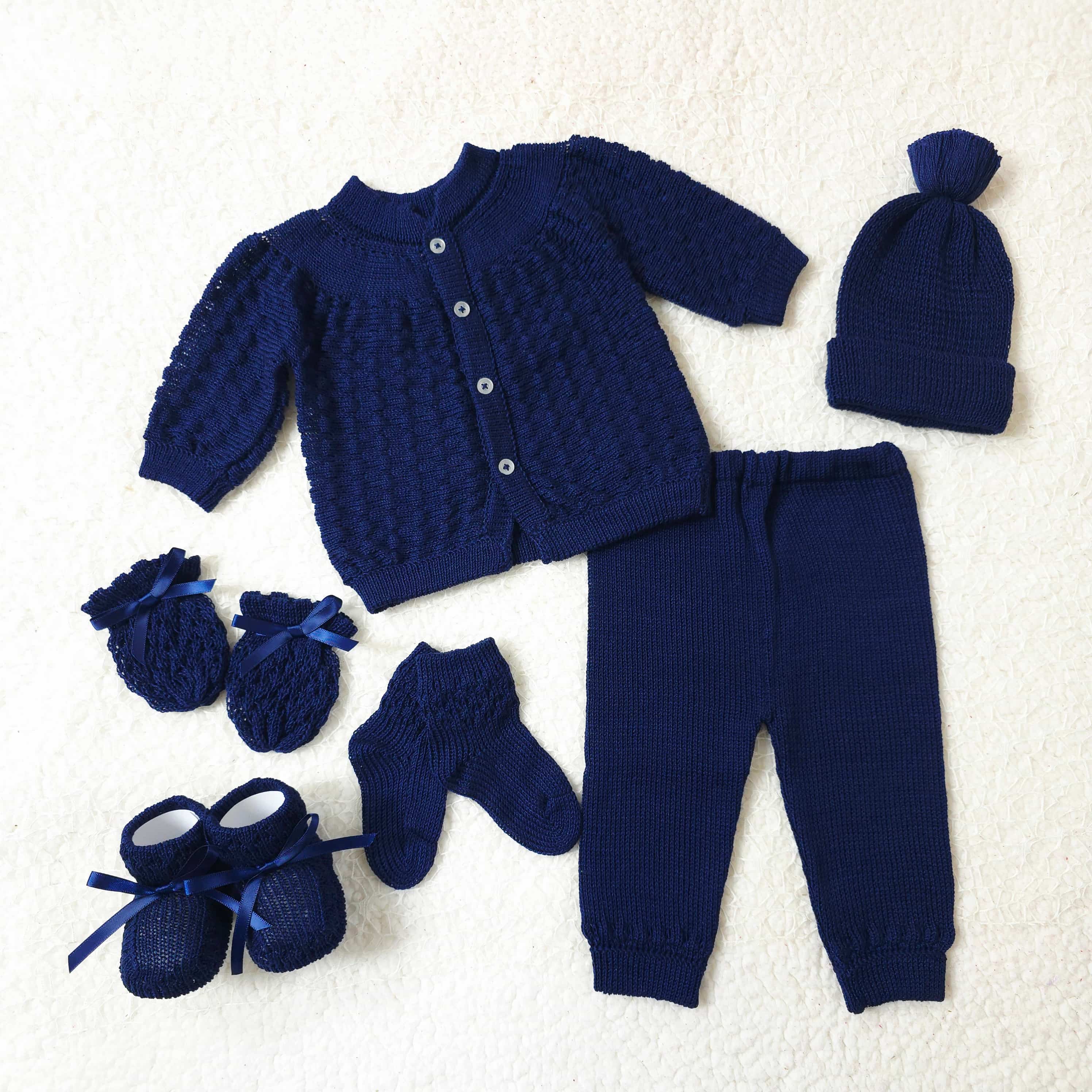 Conjunto Recogido Azul Marino