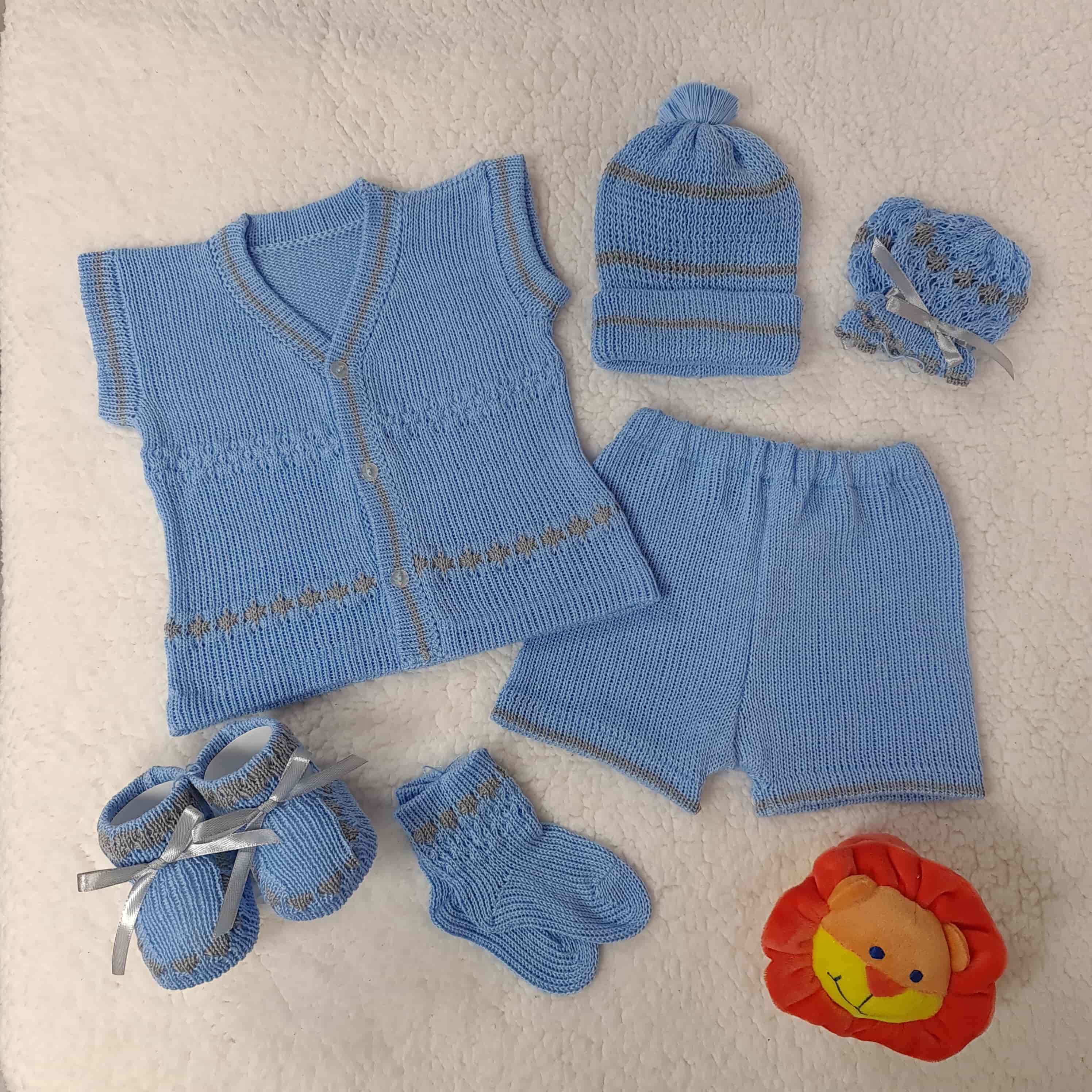 Camisa Celeste/Gris